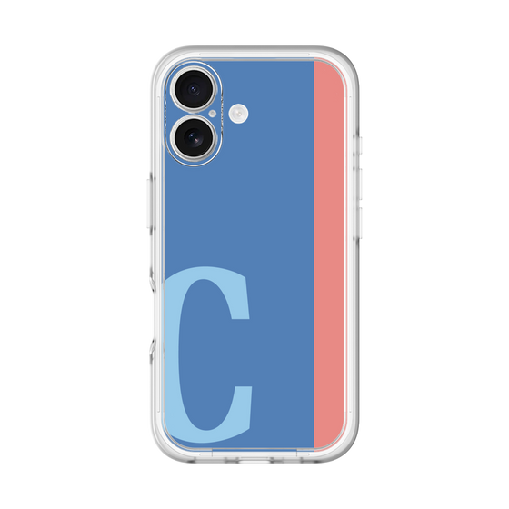 Slim Protection Premium Case［ オリジナル - initial color line - C blue ］