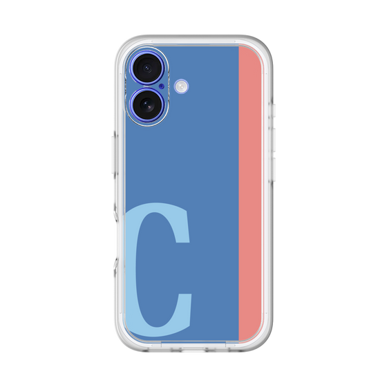 Slim Protection Premium Case［ オリジナル - initial color line - C blue ］