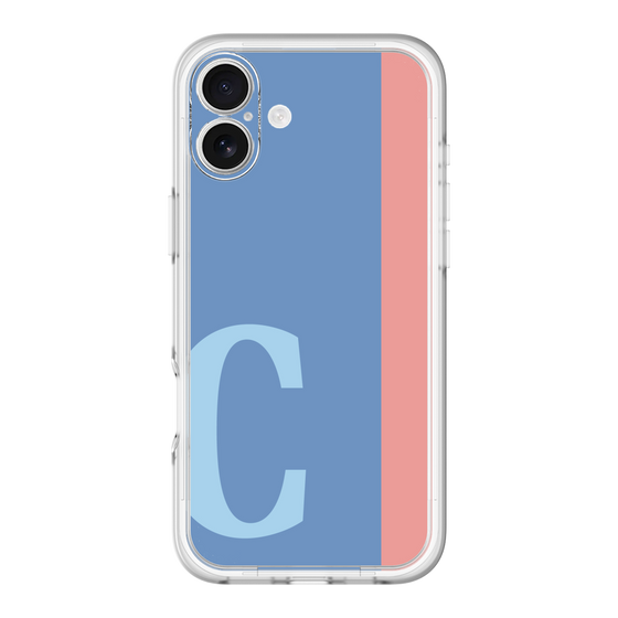 Slim Protection Premium Case［ オリジナル - initial color line - C blue ］