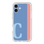 Slim Protection Premium Case［ オリジナル - initial color line - C blue ］