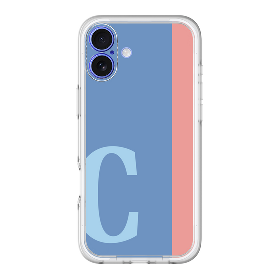Slim Protection Premium Case［ オリジナル - initial color line - C blue ］