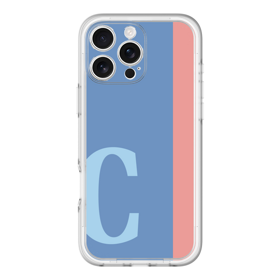 Slim Protection Premium Case［ オリジナル - initial color line - C blue ］