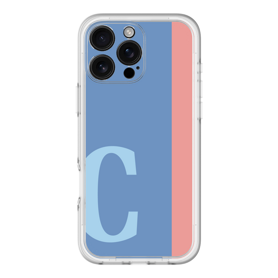 Slim Protection Premium Case［ オリジナル - initial color line - C blue ］
