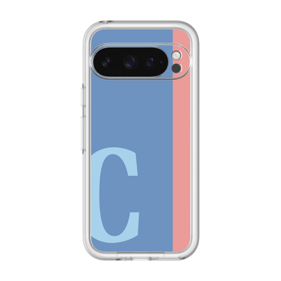 Slim Protection Premium Case［ オリジナル - initial color line - C blue ］