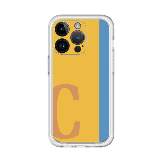 Slim Protection Premium Case［ オリジナル - initial color line - C orange ］