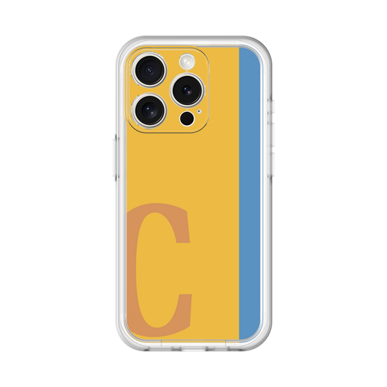 Slim Protection Premium Case［ オリジナル - initial color line - C orange ］