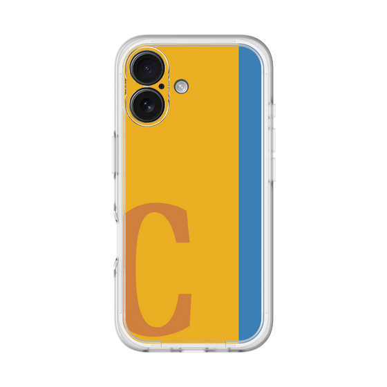Slim Protection Premium Case［ オリジナル - initial color line - C orange ］