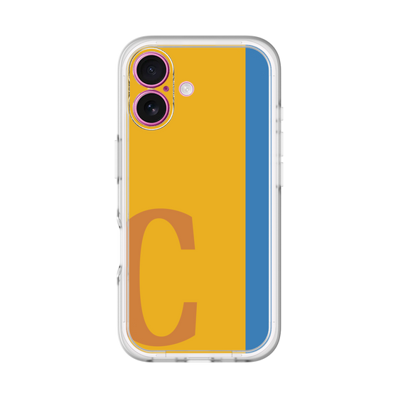 Slim Protection Premium Case［ オリジナル - initial color line - C orange ］