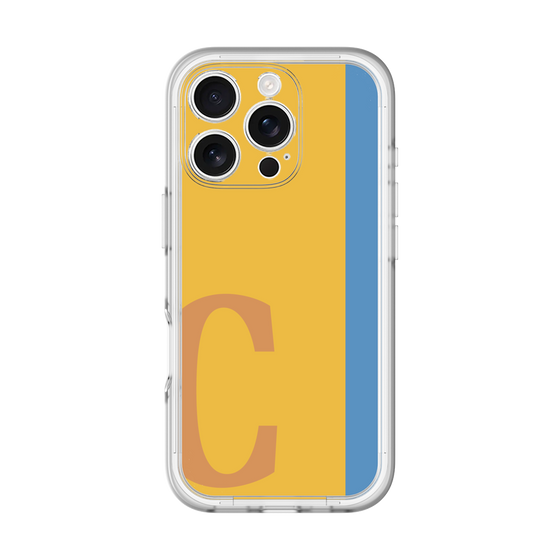 Slim Protection Premium Case［ オリジナル - initial color line - C orange ］