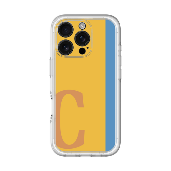 Slim Protection Premium Case［ オリジナル - initial color line - C orange ］