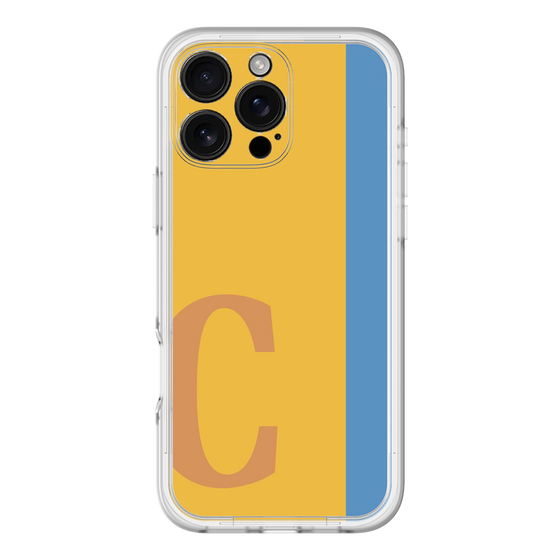 Slim Protection Premium Case［ オリジナル - initial color line - C orange ］