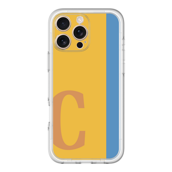 Slim Protection Premium Case［ オリジナル - initial color line - C orange ］