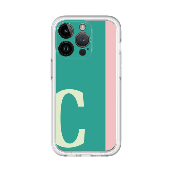Slim Protection Premium Case［ オリジナル - initial color line - C green ］