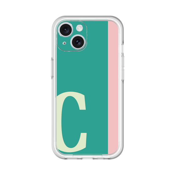 Slim Protection Premium Case［ オリジナル - initial color line - C green ］