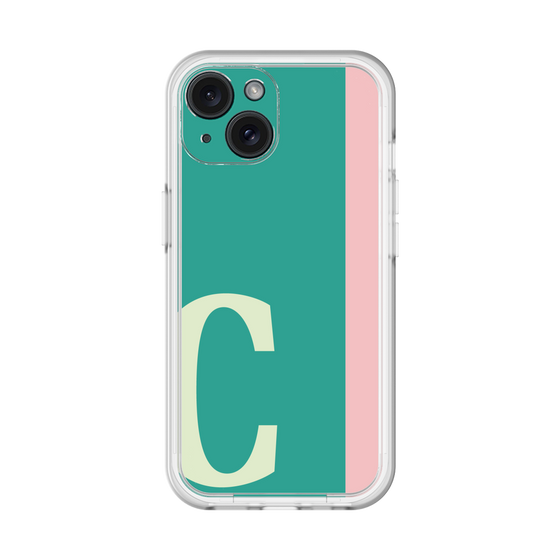 Slim Protection Premium Case［ オリジナル - initial color line - C green ］
