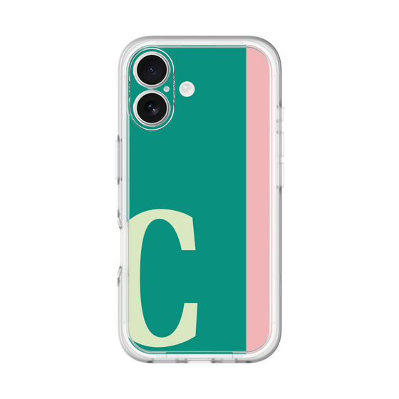 Slim Protection Premium Case［ オリジナル - initial color line - C green ］