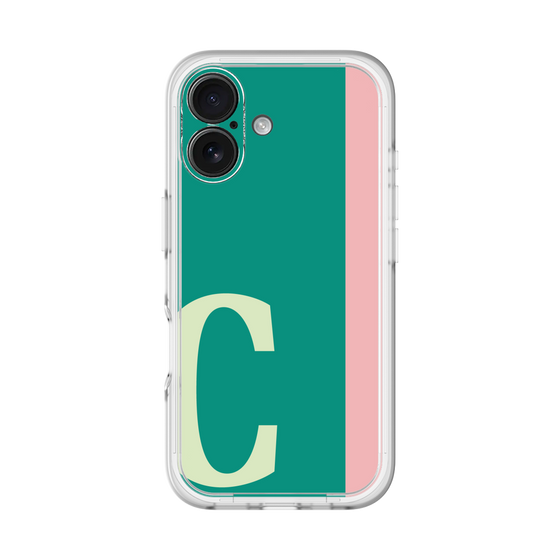 Slim Protection Premium Case［ オリジナル - initial color line - C green ］