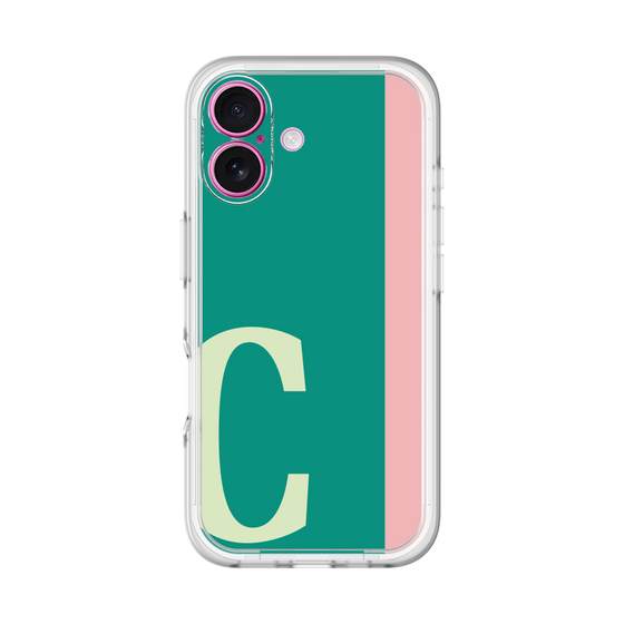 Slim Protection Premium Case［ オリジナル - initial color line - C green ］