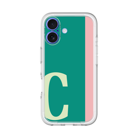 Slim Protection Premium Case［ オリジナル - initial color line - C green ］