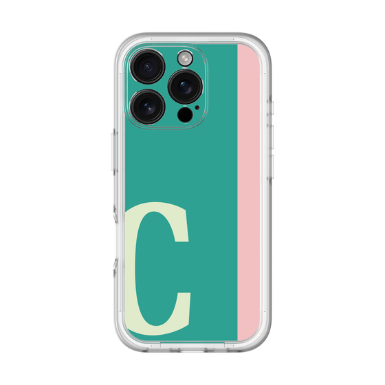 Slim Protection Premium Case［ オリジナル - initial color line - C green ］