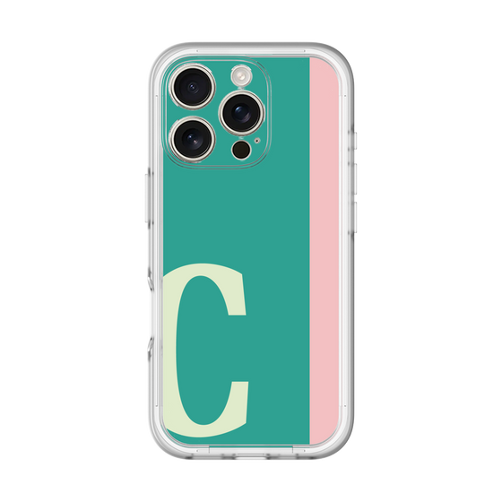 Slim Protection Premium Case［ オリジナル - initial color line - C green ］