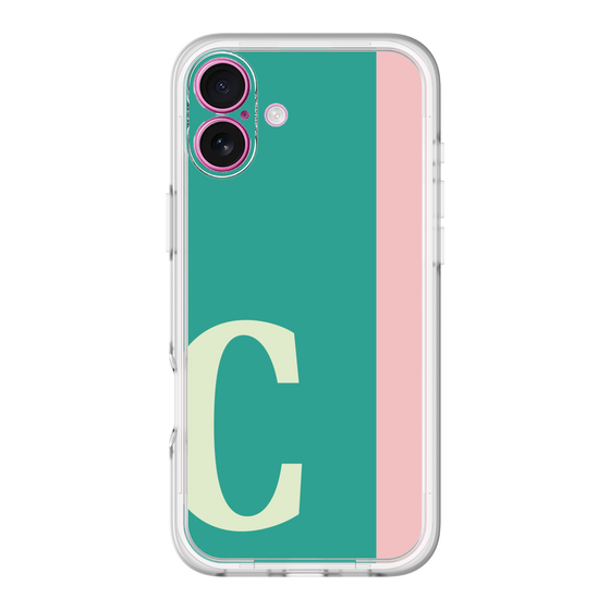 Slim Protection Premium Case［ オリジナル - initial color line - C green ］