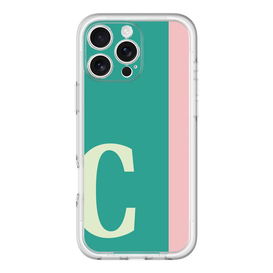 Slim Protection Premium Case［ オリジナル - initial color line - C green ］