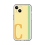 Slim Protection Premium Case［ オリジナル - initial color line - C yellow ］