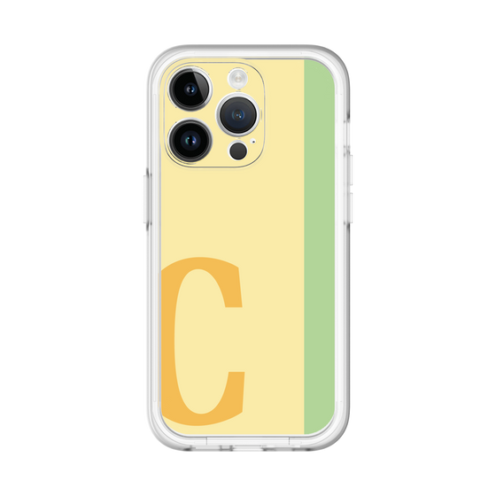 Slim Protection Premium Case［ オリジナル - initial color line - C yellow ］