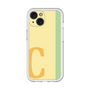Slim Protection Premium Case［ オリジナル - initial color line - C yellow ］