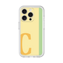 Slim Protection Premium Case［ オリジナル - initial color line - C yellow ］
