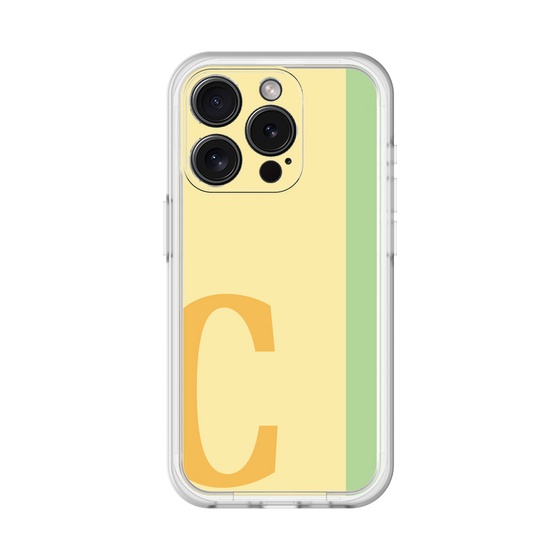 Slim Protection Premium Case［ オリジナル - initial color line - C yellow ］