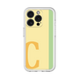 Slim Protection Premium Case［ オリジナル - initial color line - C yellow ］