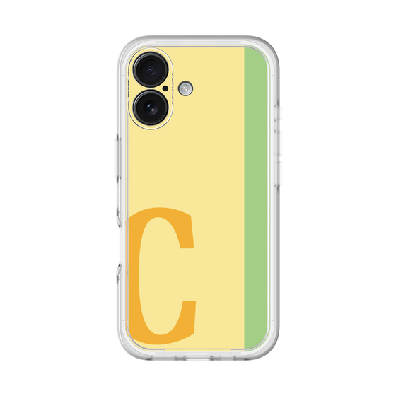 Slim Protection Premium Case［ オリジナル - initial color line - C yellow ］