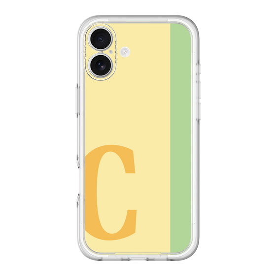 Slim Protection Premium Case［ オリジナル - initial color line - C yellow ］
