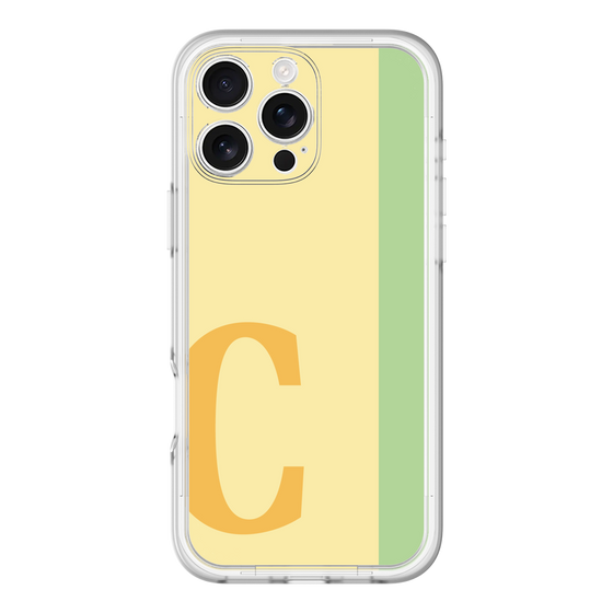 Slim Protection Premium Case［ オリジナル - initial color line - C yellow ］