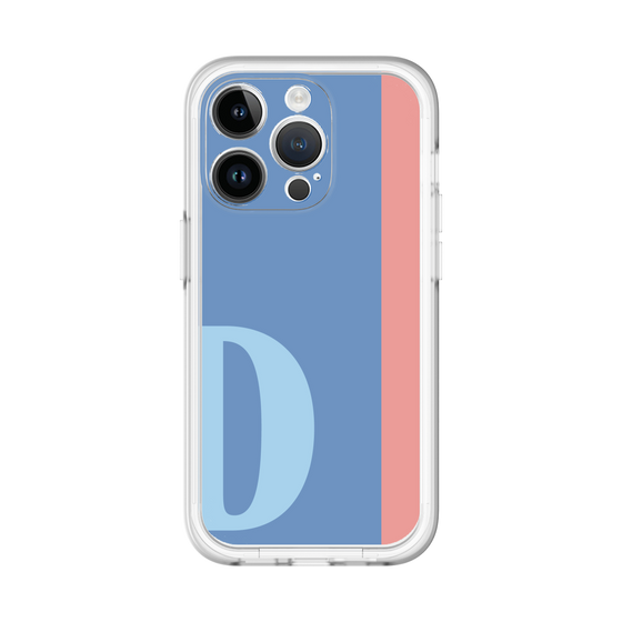 Slim Protection Premium Case［ オリジナル - initial color line - D blue ］