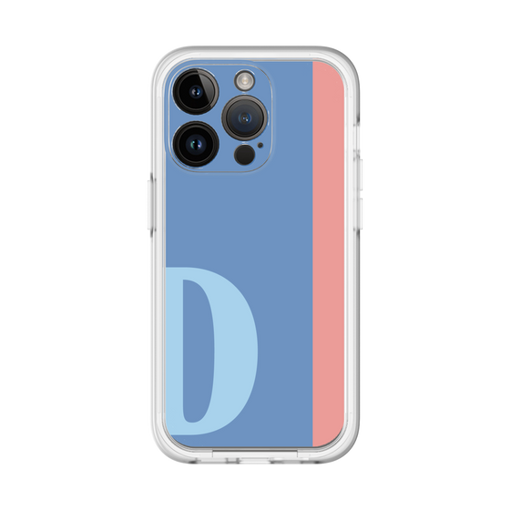 Slim Protection Premium Case［ オリジナル - initial color line - D blue ］