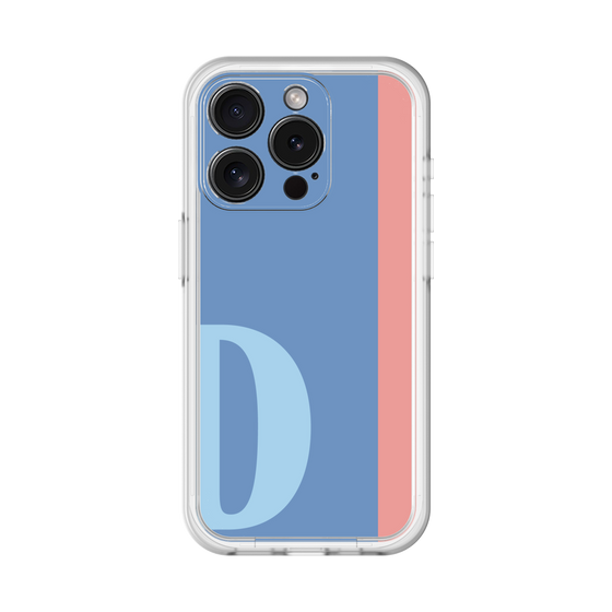Slim Protection Premium Case［ オリジナル - initial color line - D blue ］