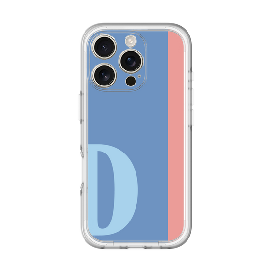 Slim Protection Premium Case［ オリジナル - initial color line - D blue ］
