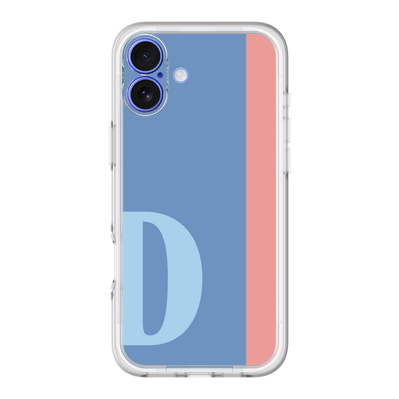 Slim Protection Premium Case［ オリジナル - initial color line - D blue ］