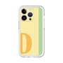 Slim Protection Premium Case［ オリジナル - initial color line - D yellow ］