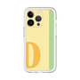 Slim Protection Premium Case［ オリジナル - initial color line - D yellow ］