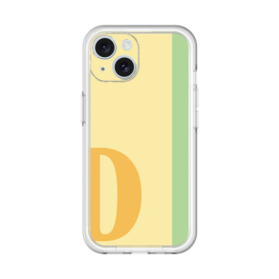 Slim Protection Premium Case［ オリジナル - initial color line - D yellow ］