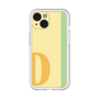 Slim Protection Premium Case［ オリジナル - initial color line - D yellow ］