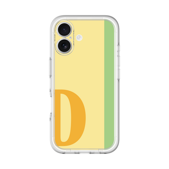 Slim Protection Premium Case［ オリジナル - initial color line - D yellow ］