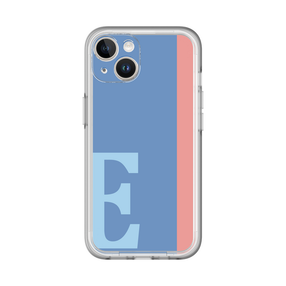 Slim Protection Premium Case［ オリジナル - initial color line - E blue ］