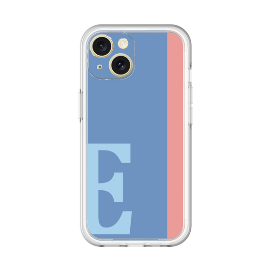 Slim Protection Premium Case［ オリジナル - initial color line - E blue ］