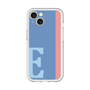 Slim Protection Premium Case［ オリジナル - initial color line - E blue ］