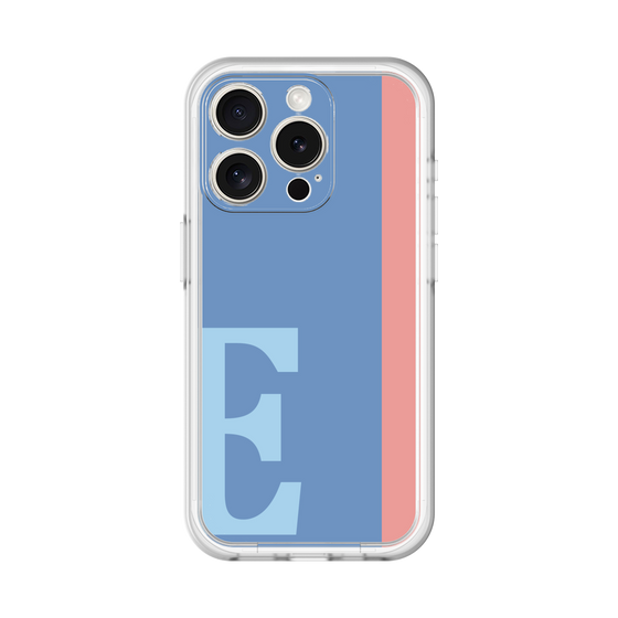 Slim Protection Premium Case［ オリジナル - initial color line - E blue ］